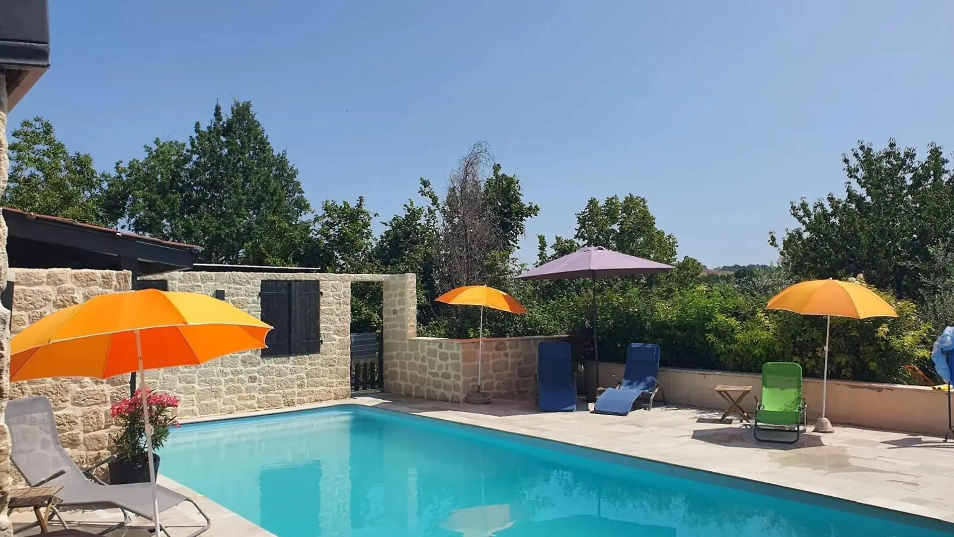 Maison Charmante A Montfermier Avec Piscine Privee Frankreich